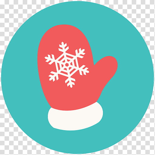 Christmas Winter, Winter
, Christmas Day, Symbol, Glove, Pictogram, Green, Circle transparent background PNG clipart