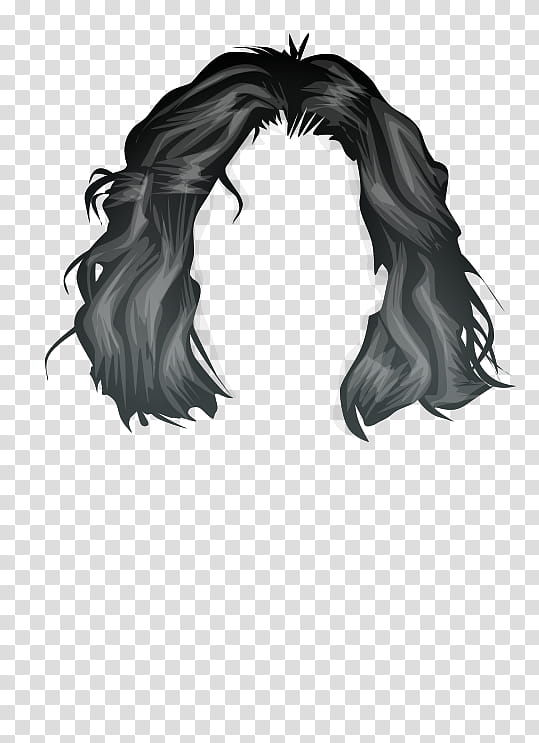 Hair Stardoll Hairstyle Wig Black Hair Drawing Head Hair