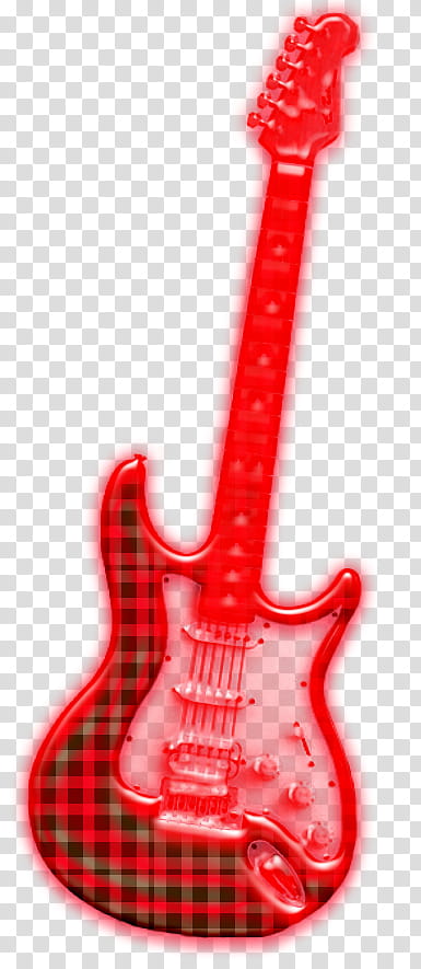 red stratocaster electric guitar transparent background PNG clipart