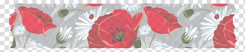 kinds of Washi Tape Digital Free, white and red flowers painting transparent background PNG clipart