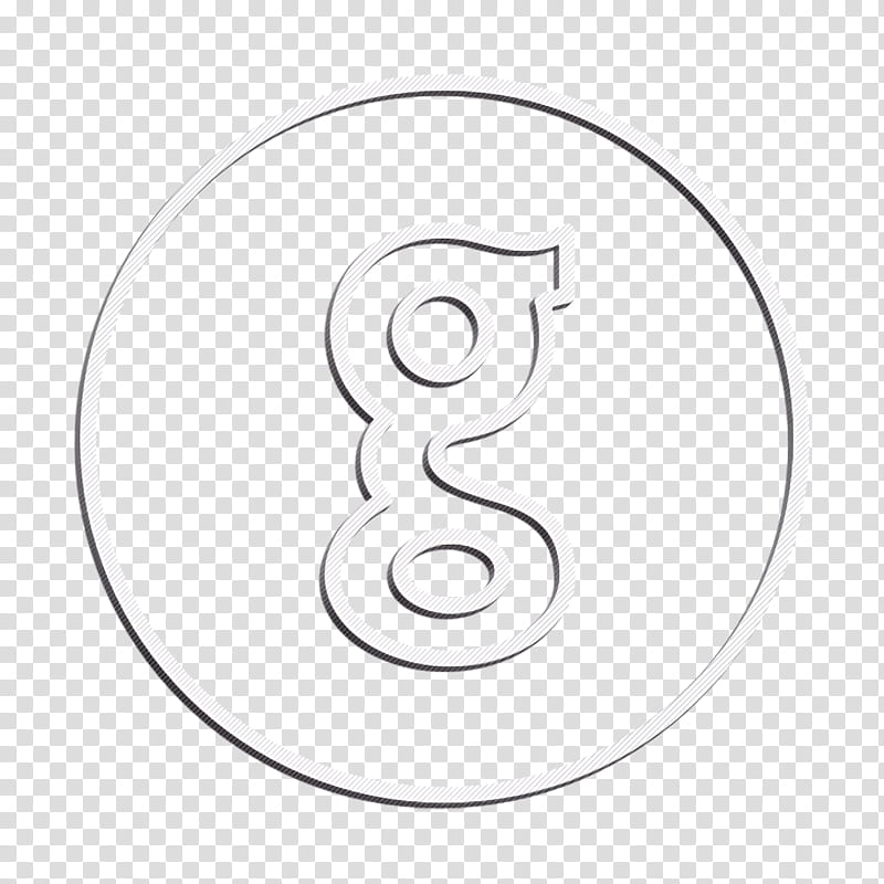 circles icon github icon line icon, Neon Icon, Repository Icon, Social Icon, Text, Symbol, Number, Blackandwhite transparent background PNG clipart