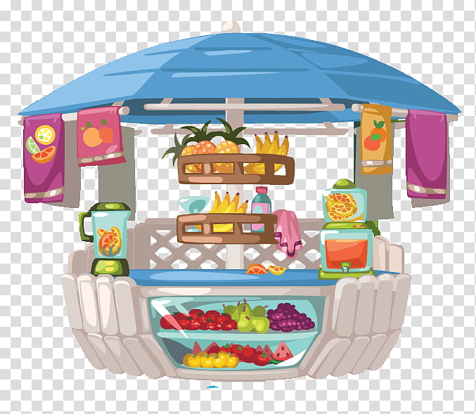 fruit stand transparent background PNG clipart