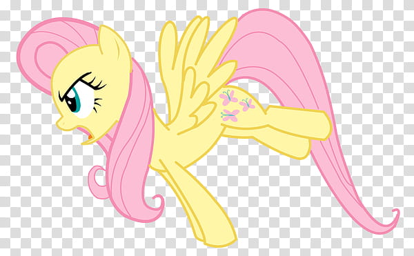 Fluttershy Assertive, yellow My Little Pony character illustration transparent background PNG clipart