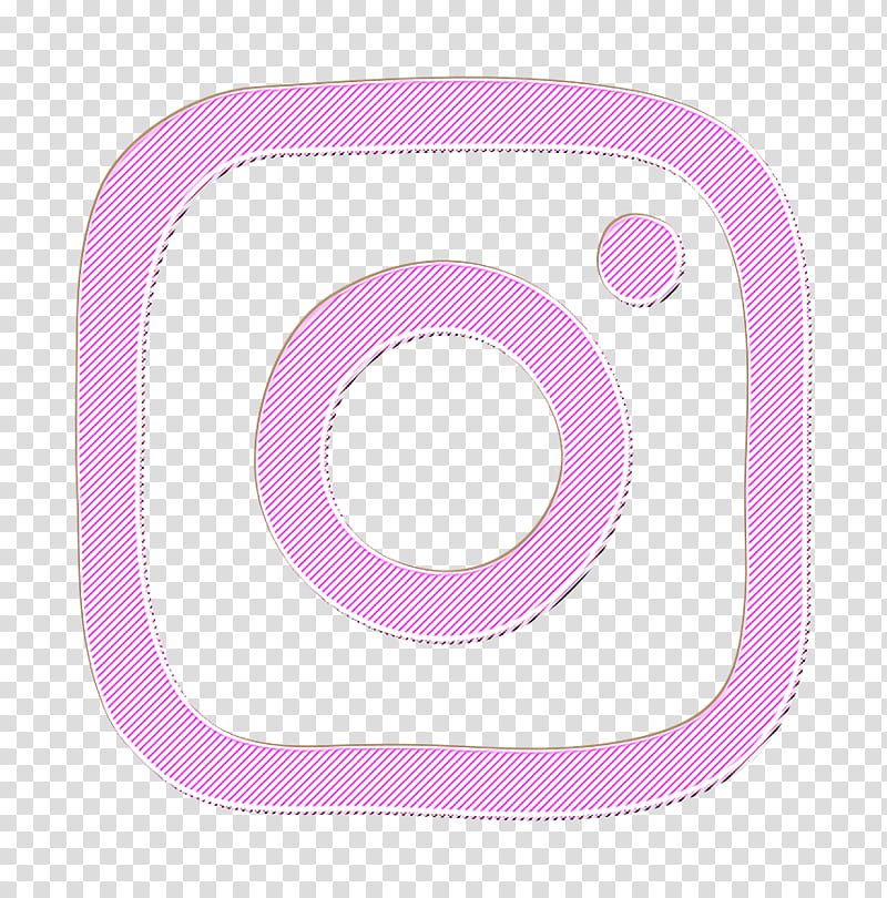insta icon instagram icon media icon, Network Icon, Social Icon, Social Media Icon, Ui Icon, Pink, Circle, Symbol transparent background PNG clipart