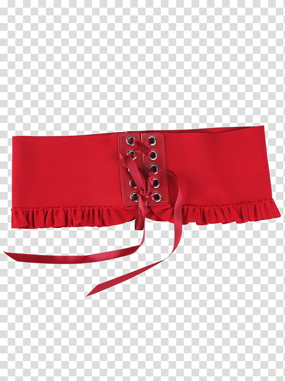 Belt Red, Corset, Waist, Collerette, Lace, Ruffle, Belt Buckles, Pleat transparent background PNG clipart