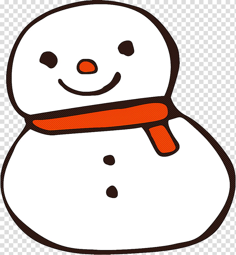 Snowman, Facial Expression, Nose, Smile, Line, Line Art transparent background PNG clipart