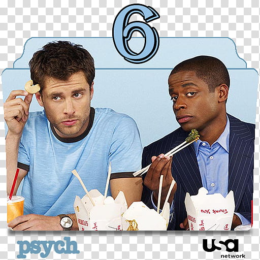 Psych series and season folder icons, Psych S ( transparent background PNG clipart