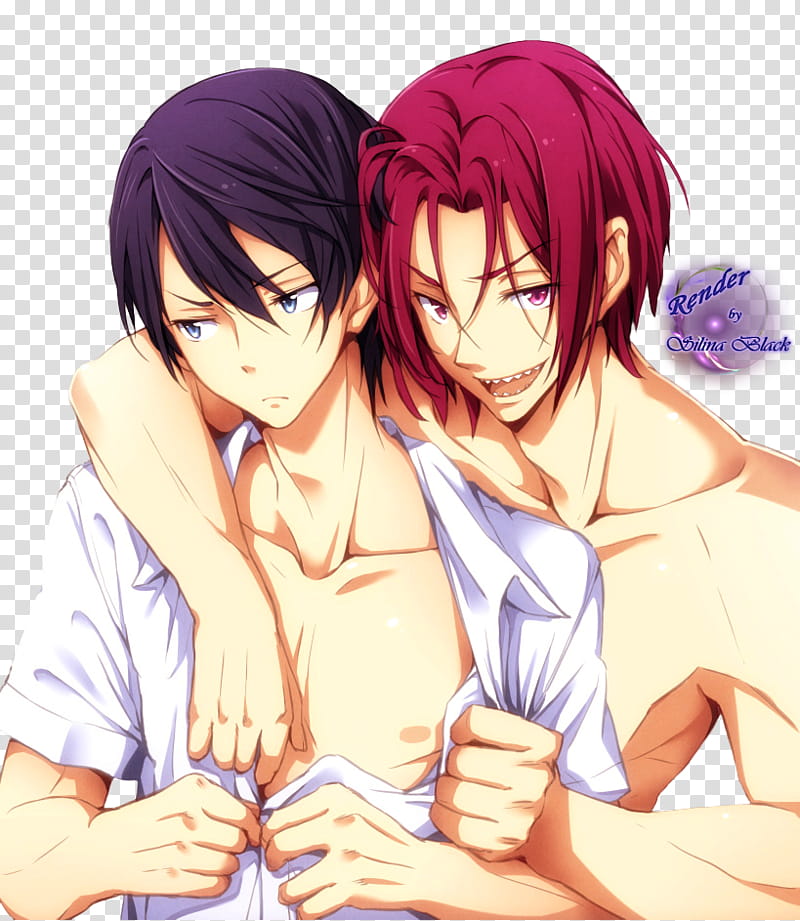 Render Rin x Haruka transparent background PNG clipart