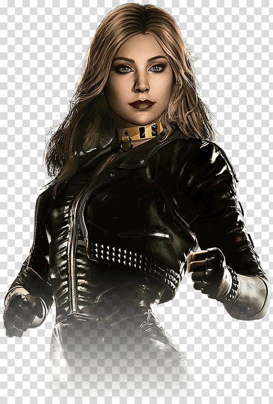 Black Canary Injustice  Portrait transparent background PNG clipart