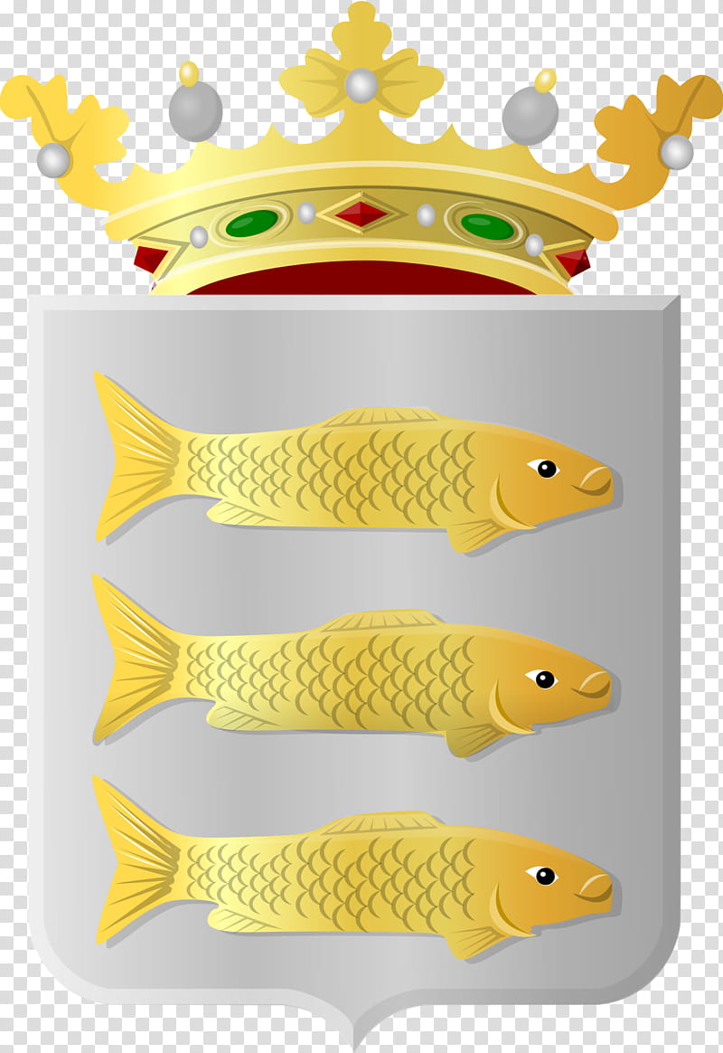 Fish, Spaarndam, Hoogheemraadschap Van Rijnland, Coat Of Arms, Hindeloopen, Wapen Van Hindeloopen, Raadselwapen, Wapen Van Wonseradeel transparent background PNG clipart