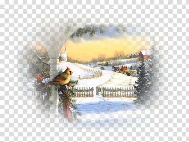Christmas And New Year, Christmas Day, Holiday, Artist, Christmas And Holiday Season, Painting, Snowman, Thomas Kinkade transparent background PNG clipart