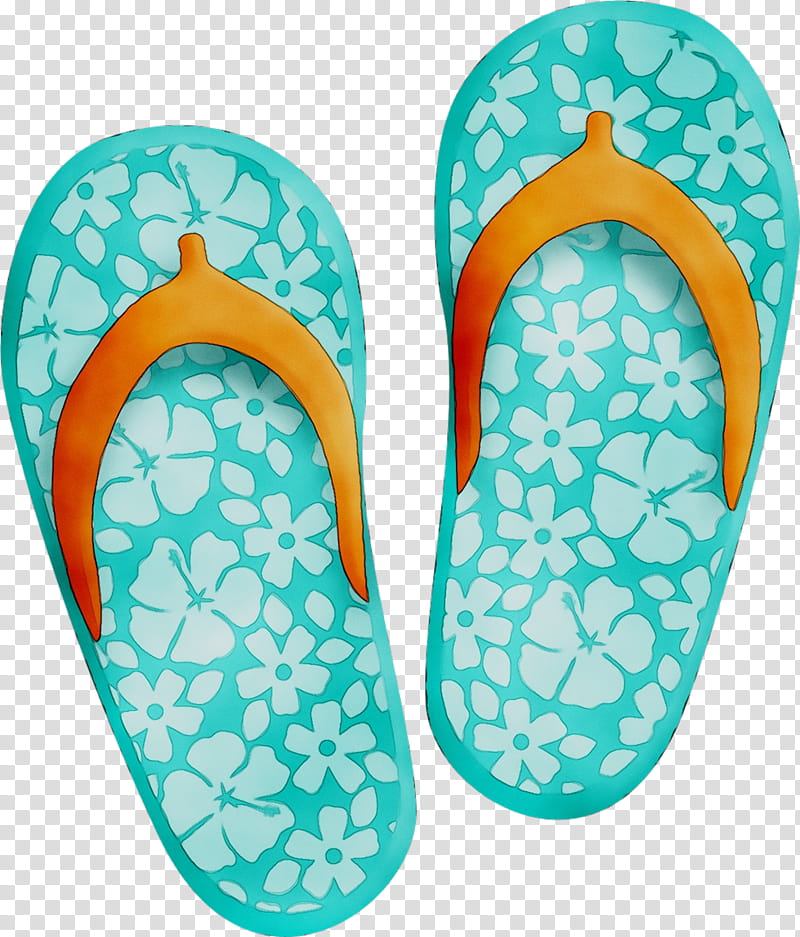 Flipflops Footwear, Slipper, Shoe, Walking, Turquoise, Aqua, Teal transparent background PNG clipart