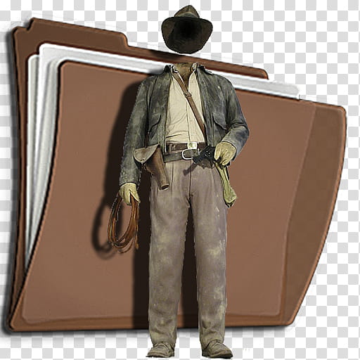 Indiana Jones Mac Icons, IndyFoldar transparent background PNG clipart