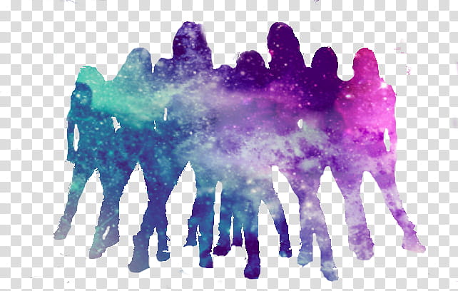 SNSD Catch me if you can Galaxy transparent background PNG clipart