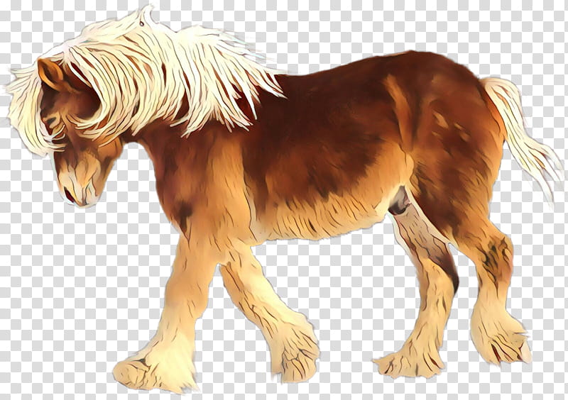 horse shetland pony mane pony animal figure, Cartoon, Mare, Sorrel, Snout transparent background PNG clipart