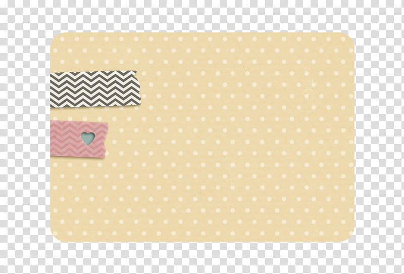 Just Saying Journal Cards, beige and white polka-dot board transparent background PNG clipart