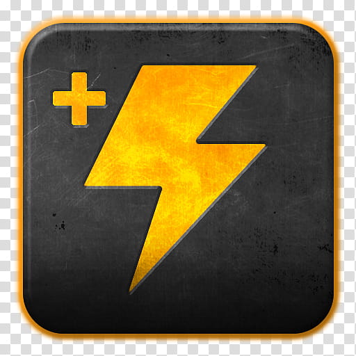 Orange Phoenix Icon , Hardware-Monitor, Lightning Bolt icon art transparent background PNG clipart