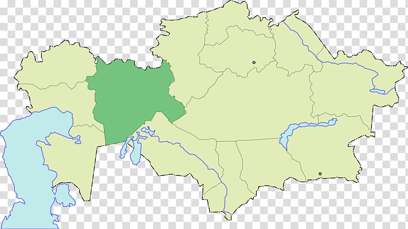 Map, Regions Of Kazakhstan, Aktobe, Alga Kazakhstan, West Kazakhstan Region, Kostanay Region, Oblast, Akmola Region transparent background PNG clipart