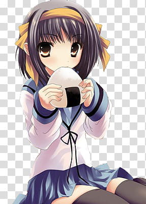 Haruhi Render  transparent background PNG clipart