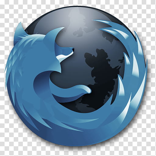 Firefox in Blue, Firefox Blue icon transparent background PNG clipart