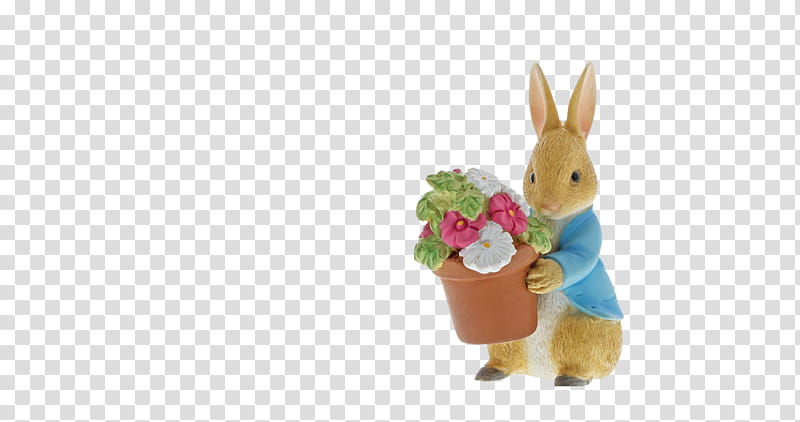 Easter Bunny, Peter Rabbit, European Rabbit, Tale Of The Flopsy Bunnies, Hare, Cotton Tail, Television Show, Porcelain transparent background PNG clipart