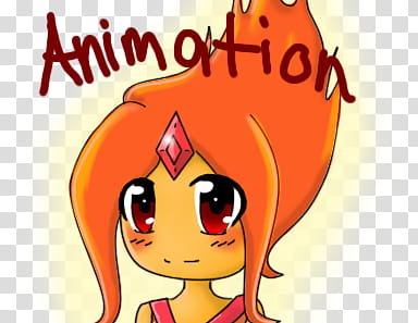 Flame Princess animation test, girl with gemstone on forehead anime transparent background PNG clipart