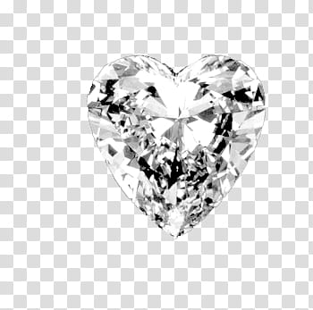 All that glitters , heart-shaped diamond transparent background PNG clipart