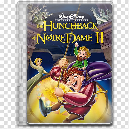 Movie Icon Mega , The Hunchback of Notre Dame II, Walt Disney The Hunchback of Notre Dame II case transparent background PNG clipart