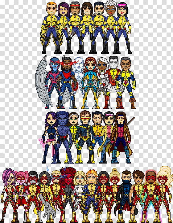 Team People, Superhero, Cartoon, Action Figure transparent background PNG clipart
