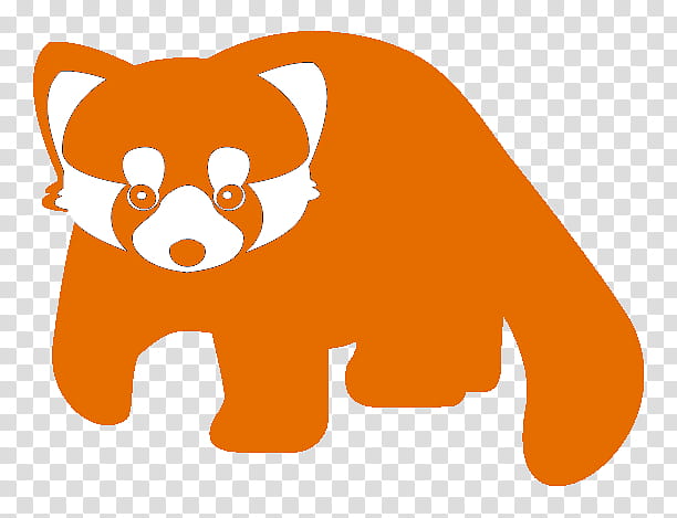 Bear, Giant Panda, Red Panda, Drawing, Cuteness, cdr, Animal Figure, Orange transparent background PNG clipart