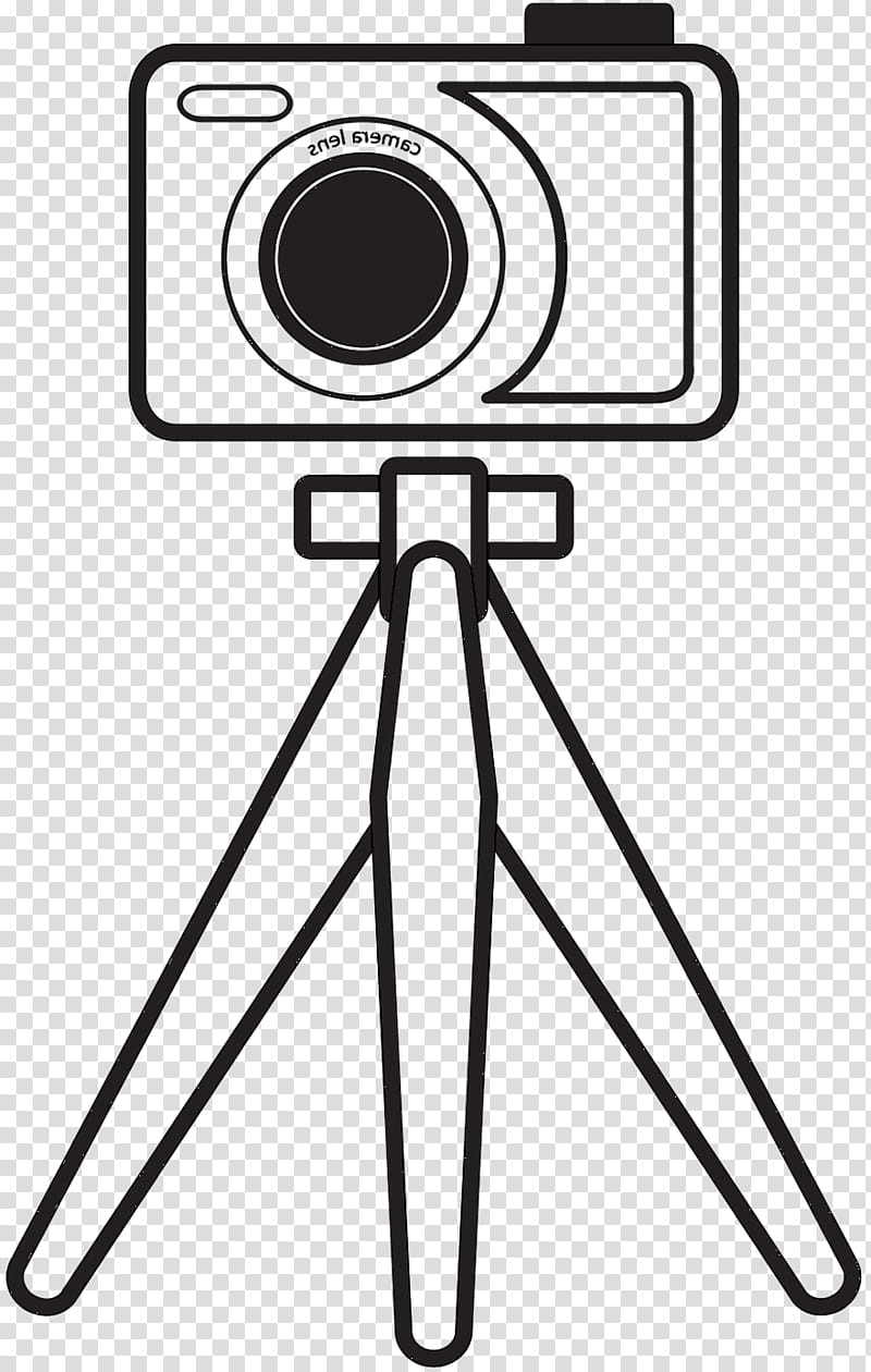 Camera, Black White M, Line, Angle, Technology, Camera Accessory, Cameras Optics, Tripod transparent background PNG clipart