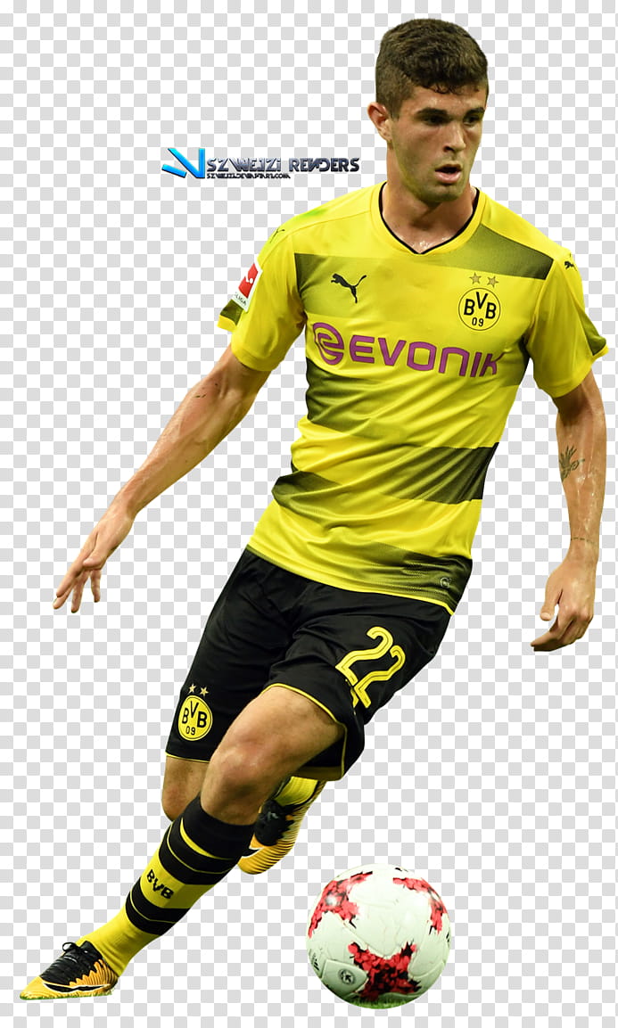 Messi, Christian Pulisic, Borussia Dortmund, Football, Football Player, Sports, Rendering, Marco Reus transparent background PNG clipart