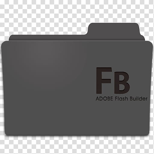 Adobe program ico, FB Adobe Flash Builder folder transparent background PNG clipart