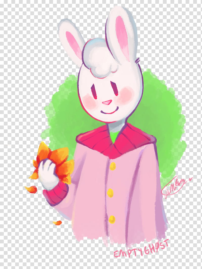 Easter Bunny, Easter
, Pink M, Rabbit, Smile transparent background PNG clipart
