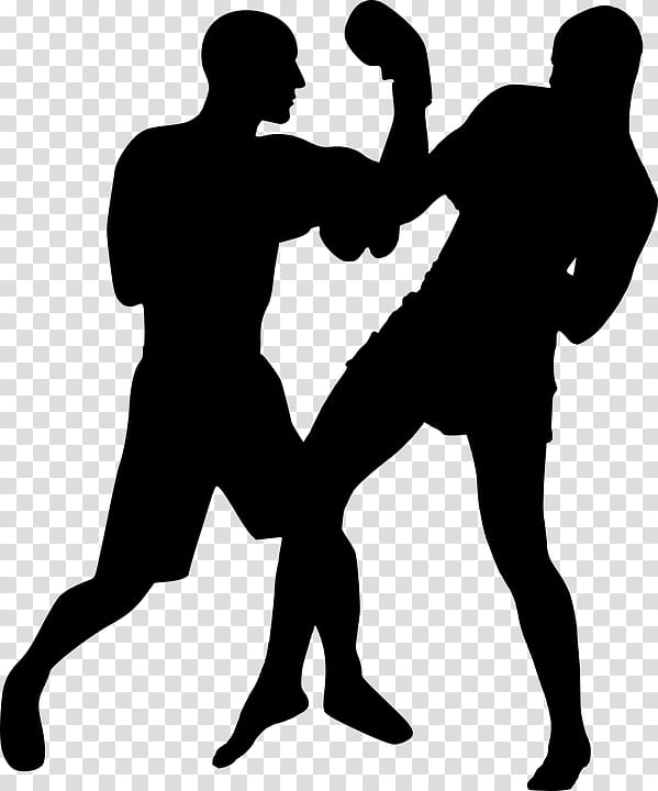Boxing Glove, Kickboxing, Muay Thai, Martial Arts, Karate, Punch, Combat, Silhouette transparent background PNG clipart