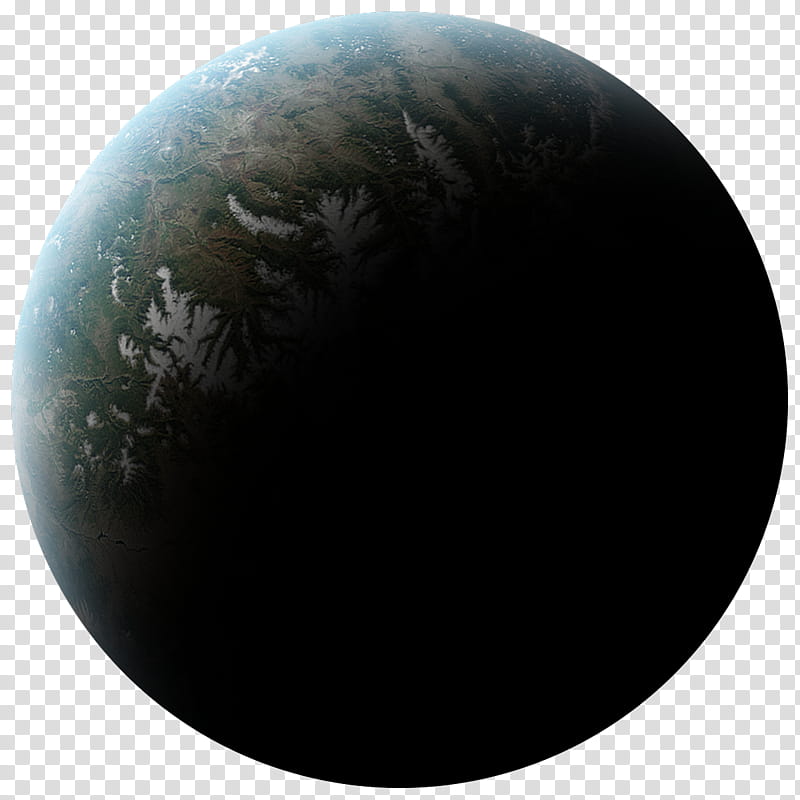 Planet IV, black and green planet transparent background PNG clipart