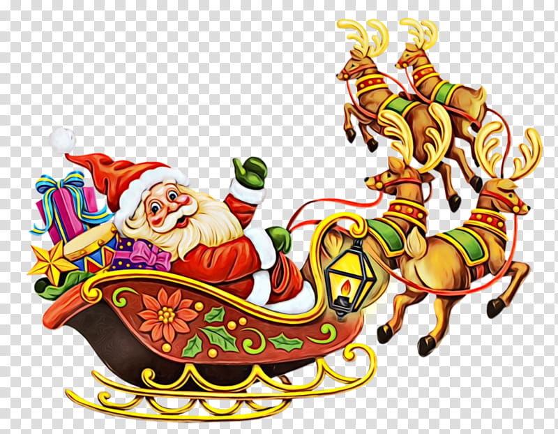 dragon boat vehicle font sticker boating, Christmas Santa, Santa Claus, Saint Nicholas, Kris Kringle, Father Christmas, Watercolor, Paint transparent background PNG clipart