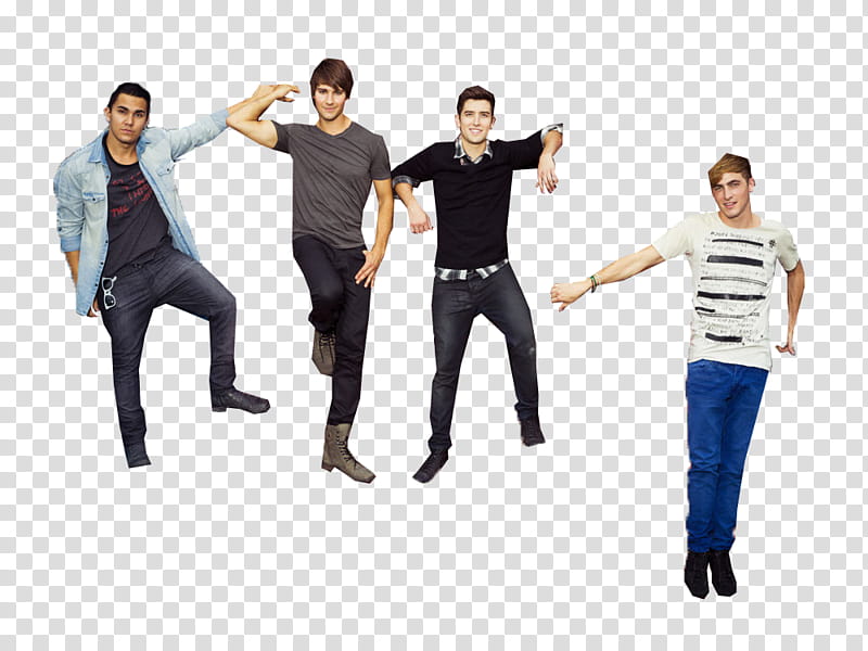 Big Time Rush ,  transparent background PNG clipart