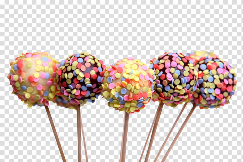 Food S fireofpanem, five lollipops with toppings art transparent background PNG clipart