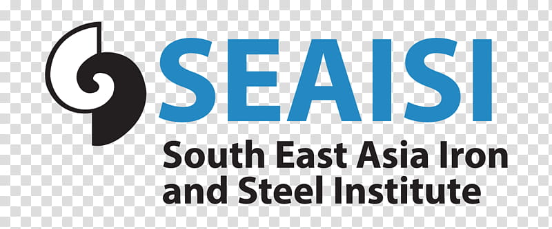 South East Asia Iron And Steel Institute Blue, Steelmaking, Logo, Industry, Danieli, Metallurgy, Text, Line transparent background PNG clipart