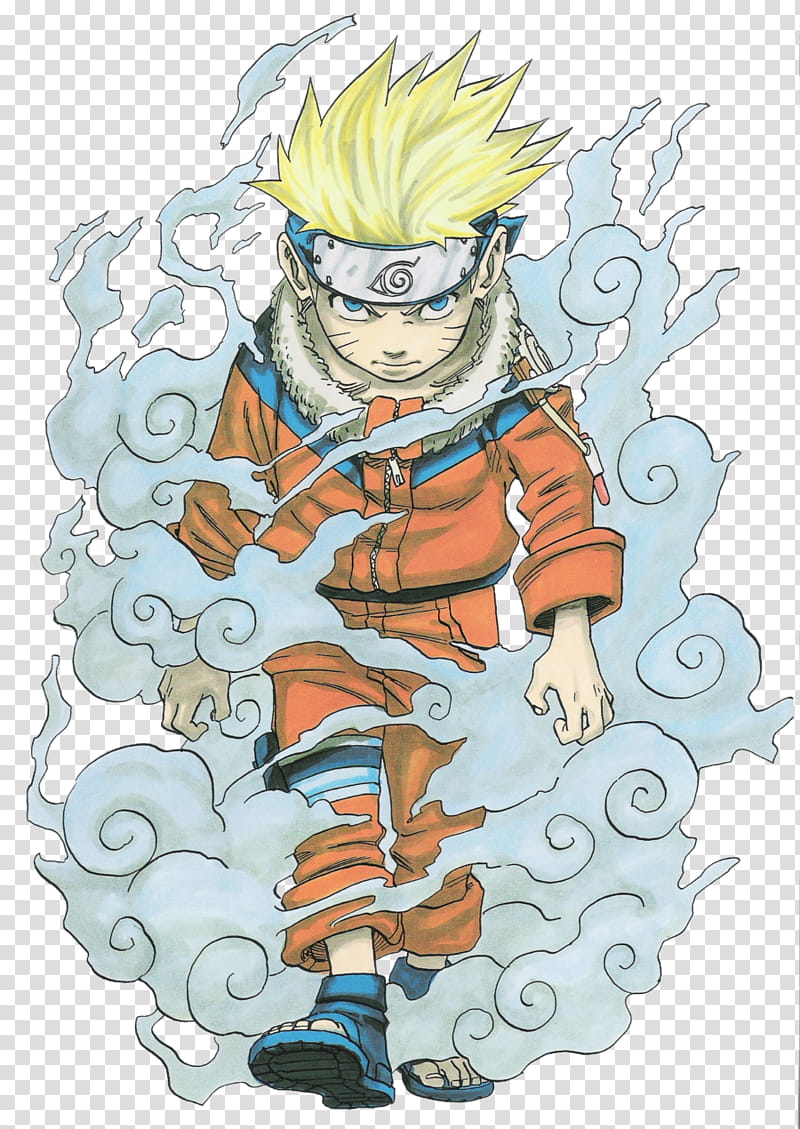 Uzumaki Naruto art transparent background PNG clipart