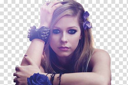 Avril Lavigne Forbidden Rose transparent background PNG clipart