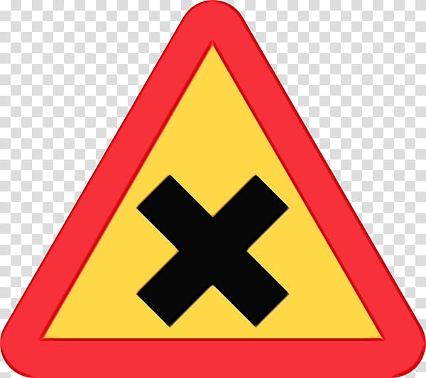 Road, Traffic Sign, Warning Sign, Bourbaki Dangerous Bend Symbol, Road Signs In Singapore, Intersection, Atgrade Intersection, Highway transparent background PNG clipart
