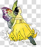 faries s, sitting fairy illustration transparent background PNG clipart