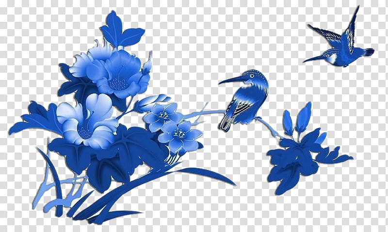 Flowers, Blue And White Pottery, Porcelain, Chinoiserie, Motif, Sticker, Ceramic Pottery Glazes, Chinese Ceramics transparent background PNG clipart