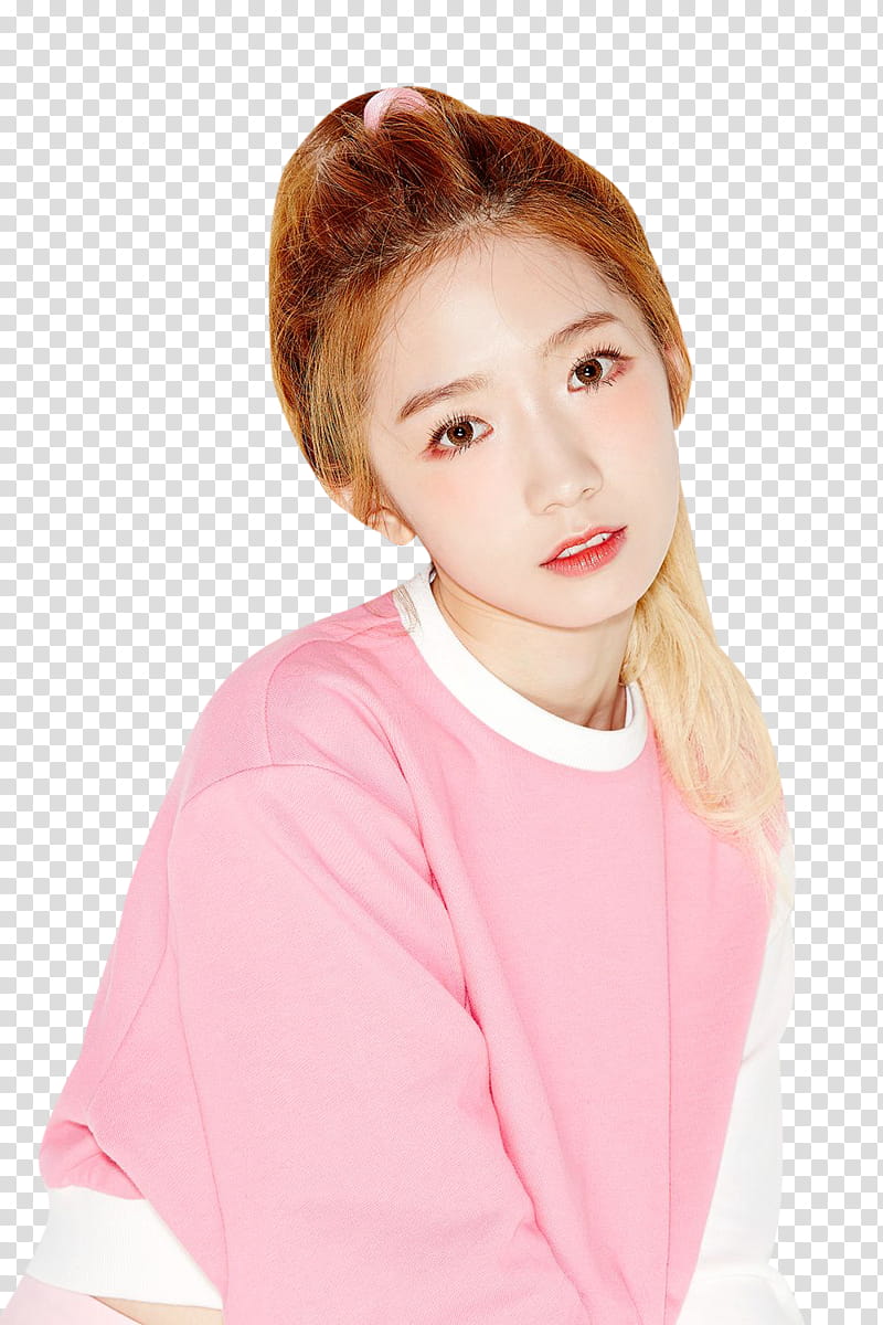 Cosmic Girls WJSN, woman in pink jacket transparent background PNG clipart