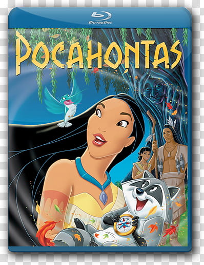 Disney Blu Ray Cover Icon , pocahontas-b transparent background PNG clipart