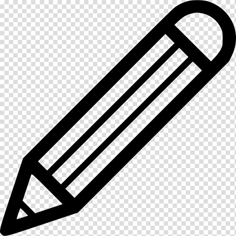 pencil black and white clipart