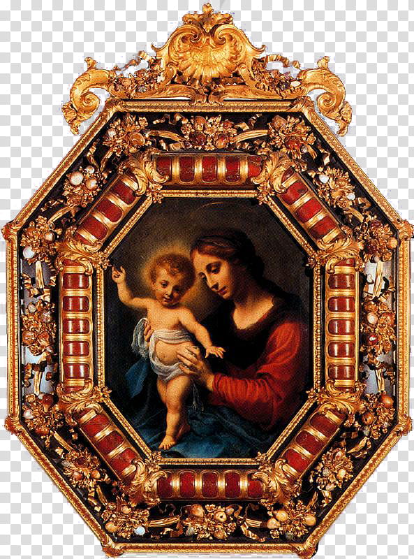 Frame Frame, Palazzo Pitti, Painting, Baroque, Madonna, Oil Painting, Florentine Painting, Drawing transparent background PNG clipart
