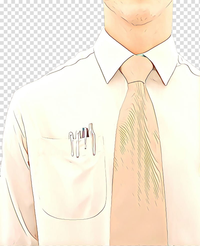 white collar clothing neck shirt, Tie, DRESS Shirt, Tshirt, Pink, Male transparent background PNG clipart